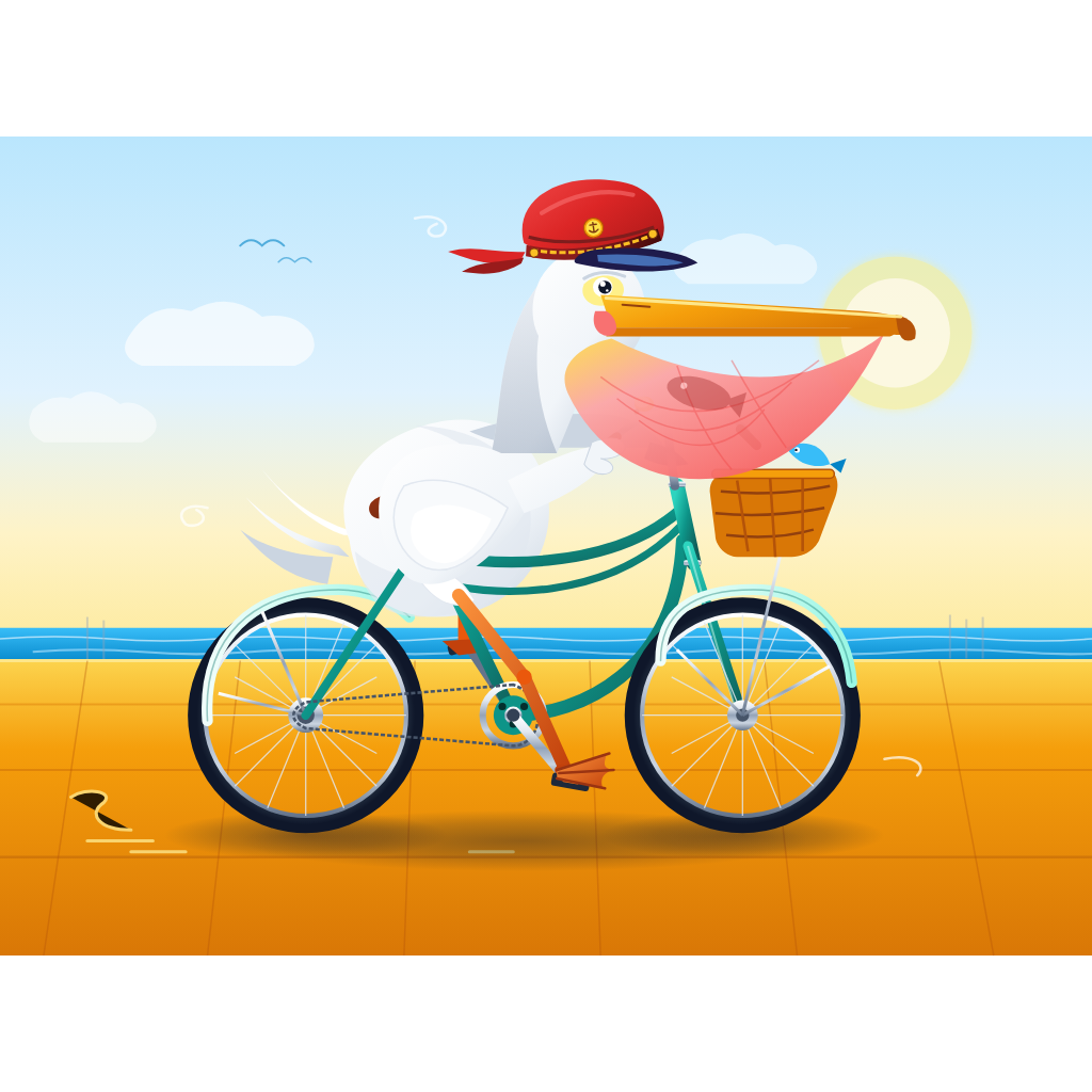 Pelican test artwork by XW-Gemini for Gemini 3.5 Flash
