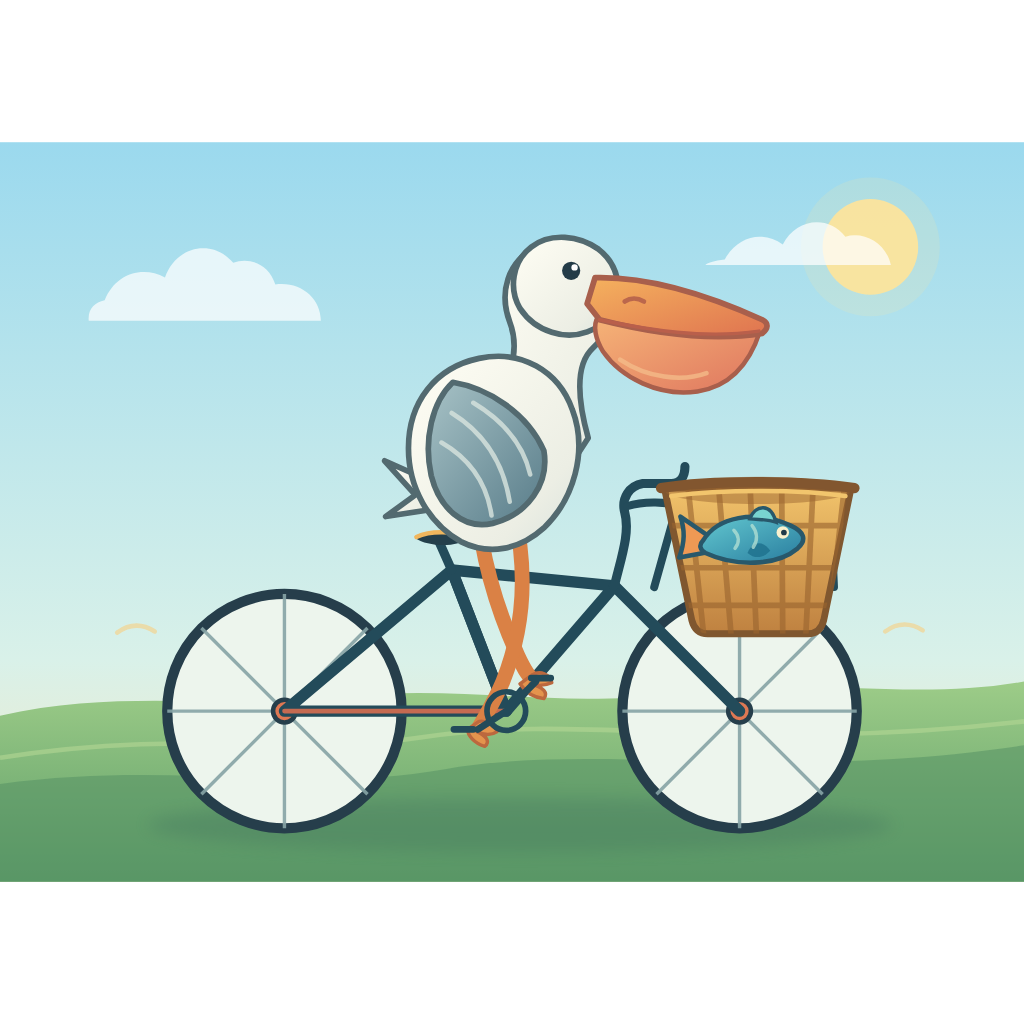 IceMo2 的 GPT 5.5 鹈鹕测试画作